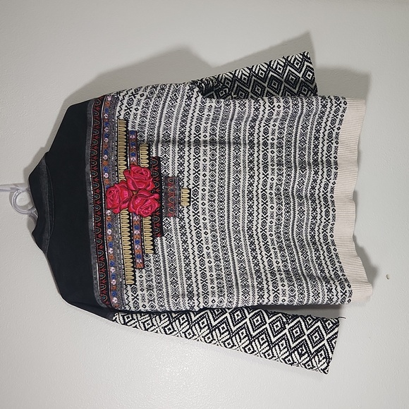 Free People Love Test Jacket Size M-L Well Worn Festival Bohemian - Picture 6 of 16